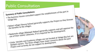 15
Public Consultation
 