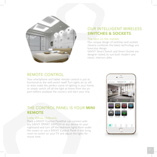 Remote Savvy Smart home automation system - SAVVY smart solution | PDF