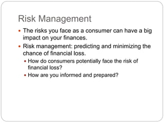 Savvy consumer | PPTX