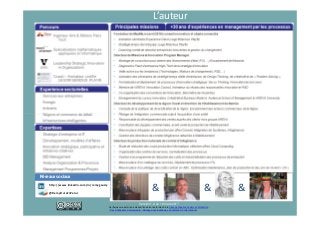 L’auteur
Version 1-4 du 16 mars 2017
Ce(tte) œuvre est mise à disposition selon les termes de la Licence Creative Commons Attribution
- Pas d’Utilisation Commerciale - Partage dans les Mêmes Conditions 4.0 International.
Réseaux sociaux
http://www.linkedin.com/in/remygaudy
@RemyOursEnPeluc
& &&
 