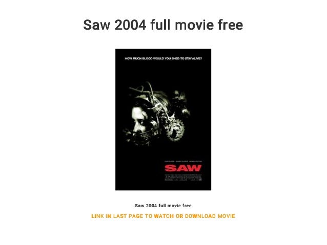 Saw 2004 Full Movie Free