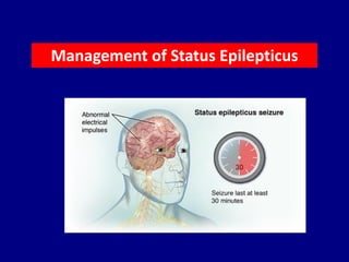 Management of Status Epilepticus
 