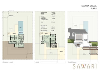 MARINA VILLA A
        PLANS
 