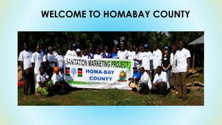 WELCOME TO HOMABAY COUNTY
 