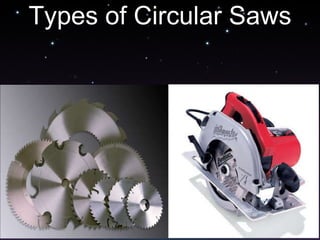 Types of Circular Saws 