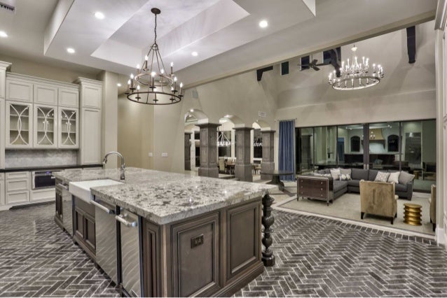 Transitional Home Design Gourmet Kitchen