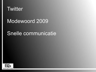 OpdrachtVoorbereiding 10 minutenPresenteer jezelf in 1 minuut voor een toekomstige baan.InformatieWeb 2.0
