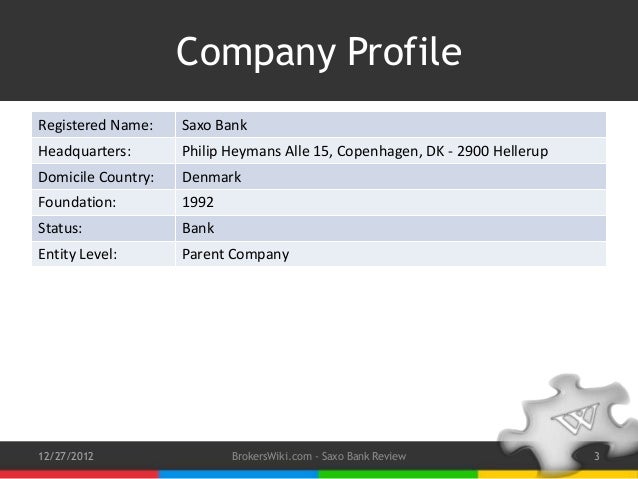 Saxo bank forex review