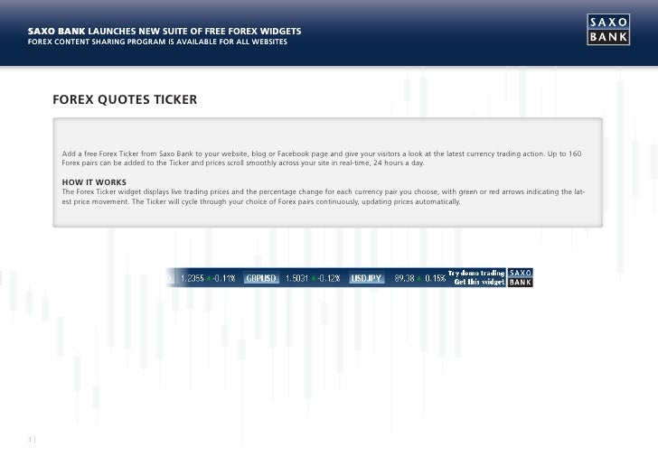 Saxo forex