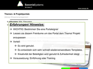 Saxonia Erfahrungsbericht EC u. CM