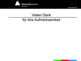 Saxonia Erfahrungsbericht EC u. CM