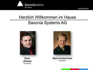 Saxonia Erfahrungsbericht EC u. CM