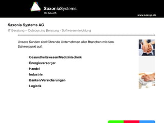 Saxonia Erfahrungsbericht EC u. CM