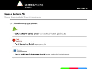 Saxonia Erfahrungsbericht EC u. CM