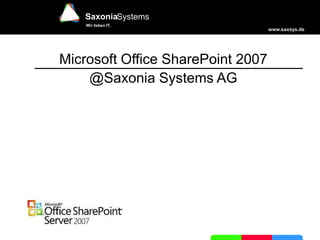 Saxonia Erfahrungsbericht EC u. CM