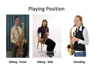 Saxophone slide | PPTX