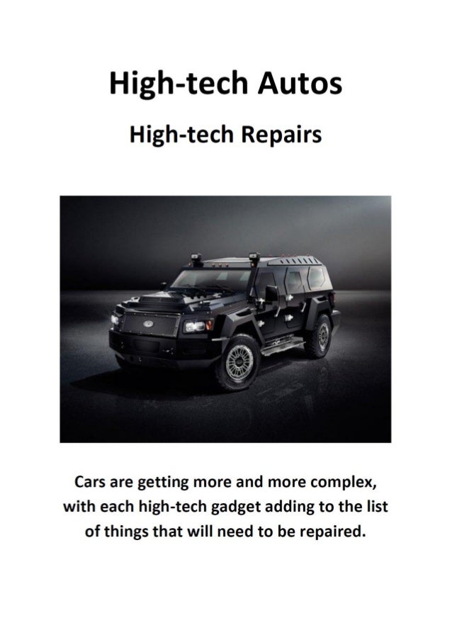 High Tech Autos High Tech Repairs