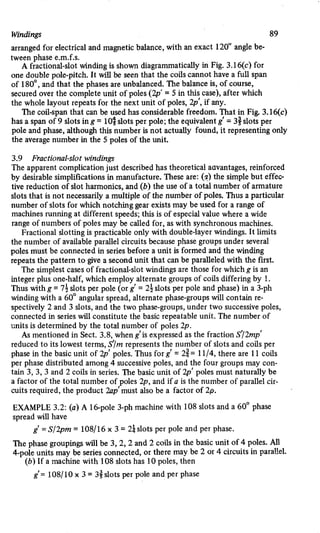 M. G. Say alternating current machines