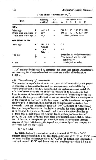 M. G. Say alternating current machines