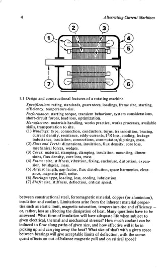 M. G. Say alternating current machines