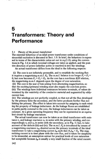 M. G. Say alternating current machines