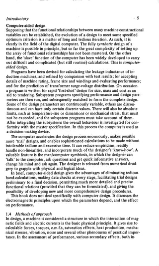 M. G. Say alternating current machines