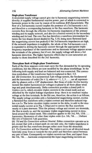 M. G. Say alternating current machines