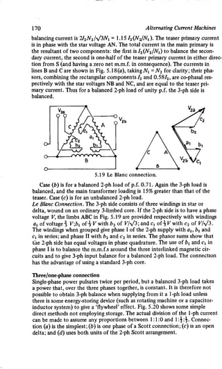 M. G. Say alternating current machines
