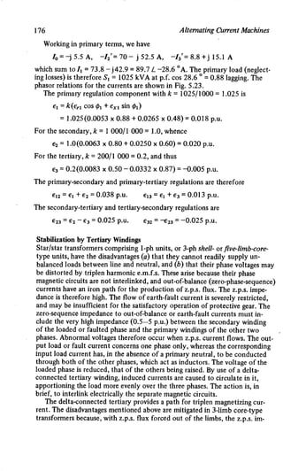 M. G. Say alternating current machines