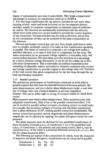 M. G. Say alternating current machines