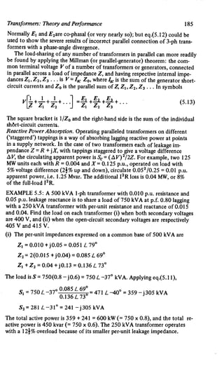 M. G. Say alternating current machines