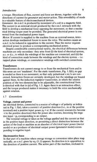 M. G. Say alternating current machines