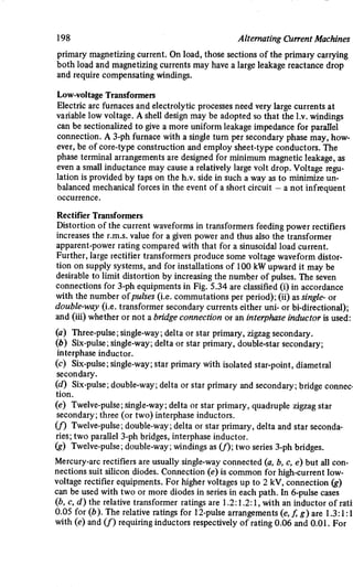 M. G. Say alternating current machines