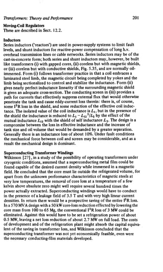 M. G. Say alternating current machines