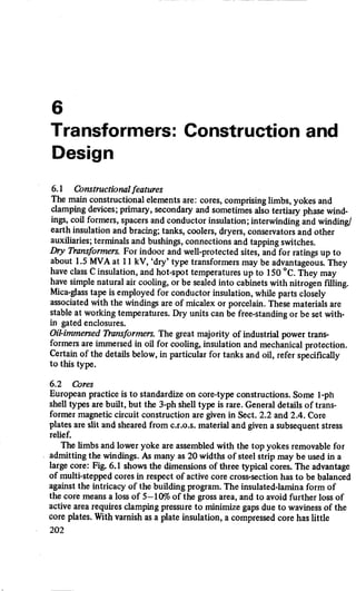 M. G. Say alternating current machines