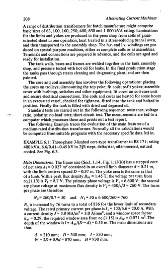 M. G. Say alternating current machines
