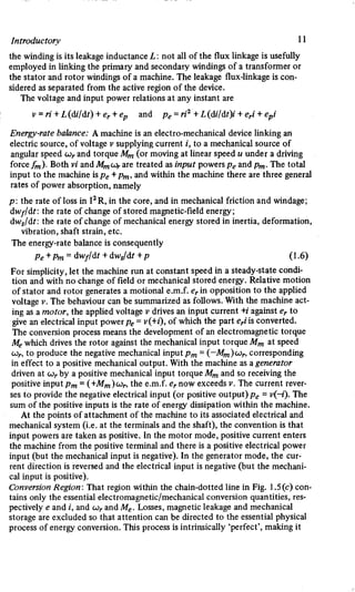 M. G. Say alternating current machines