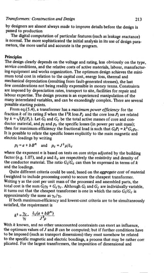 M. G. Say alternating current machines