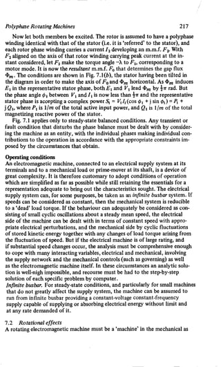 M. G. Say alternating current machines