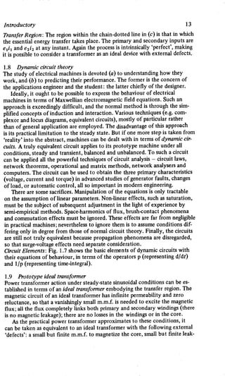 M. G. Say alternating current machines