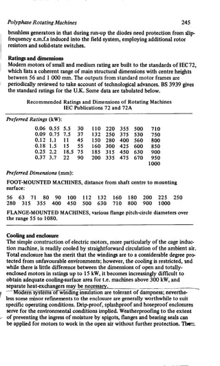 M. G. Say alternating current machines