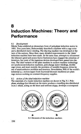 M. G. Say alternating current machines