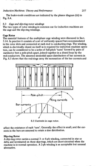 M. G. Say alternating current machines