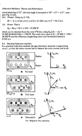 M. G. Say alternating current machines