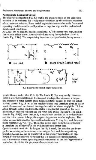 M. G. Say alternating current machines