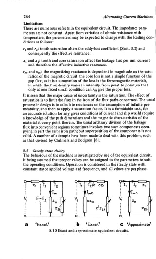 M. G. Say alternating current machines