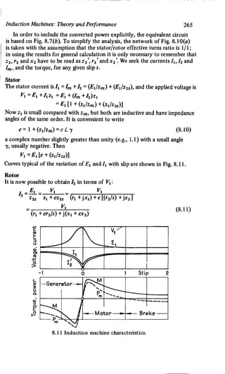 M. G. Say alternating current machines