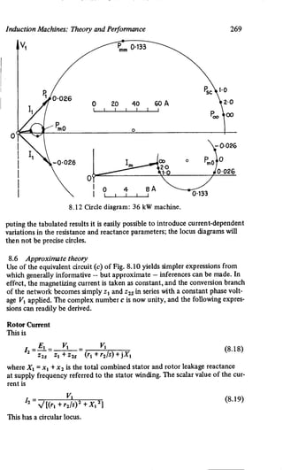 M. G. Say alternating current machines