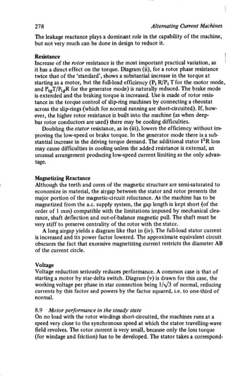 M. G. Say alternating current machines