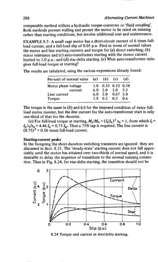 M. G. Say alternating current machines